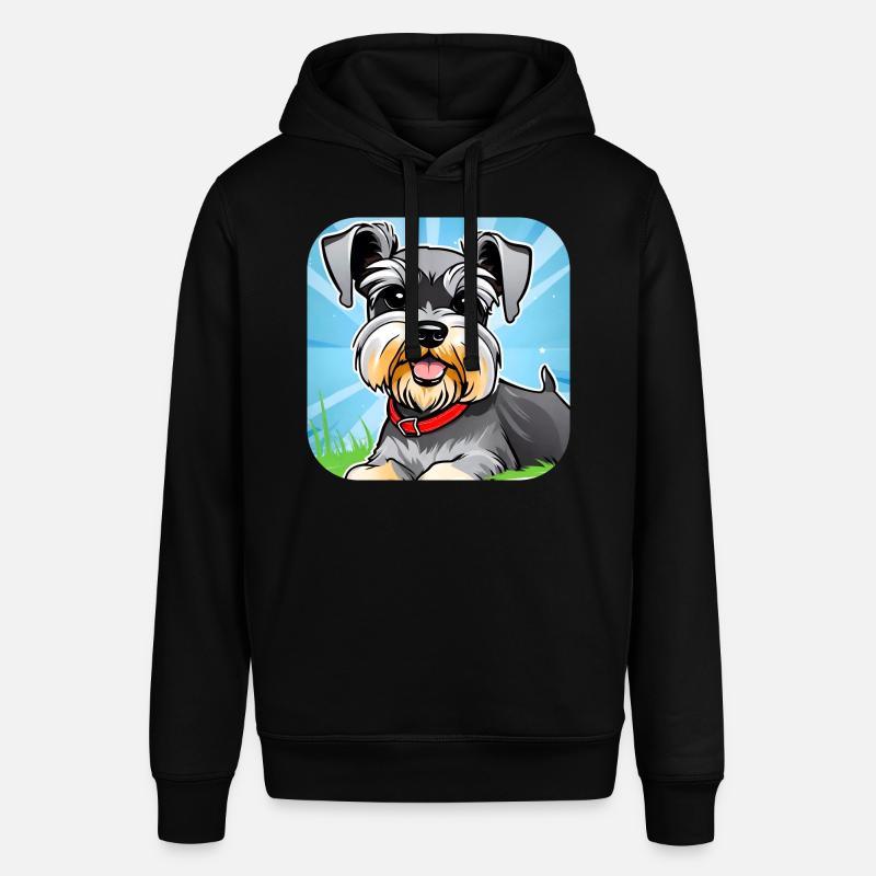 Chien Schnauzer mignon II - Sweat à capuche SOUNDER Stanley/Stella Unisexe - noir