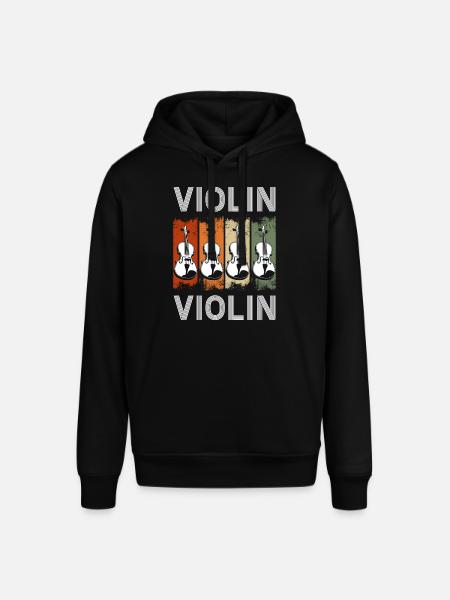 Violin Musikverein - Stanley/Stella SOUNDER Unisex Hoodie - black