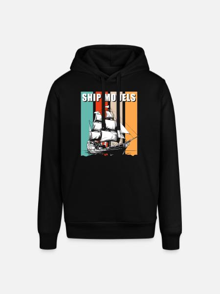 Ship Hobby Sailboat Rc Ship - Stanley/Stella SOUNDER Unisex Hoodie - black