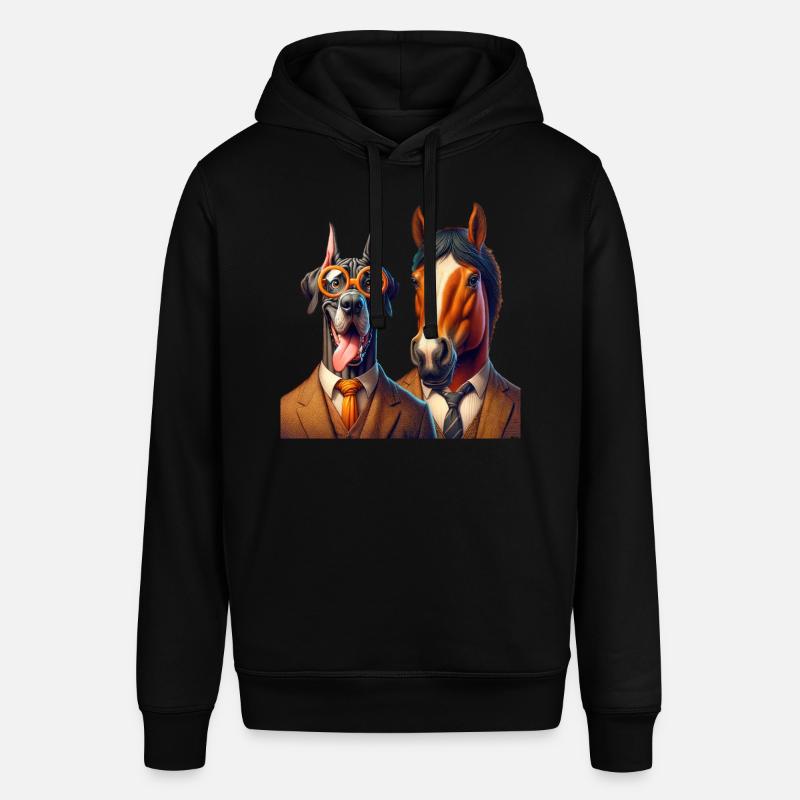 Dapper Duo Elegance - Sweat à capuche SOUNDER Stanley/Stella Unisexe - noir