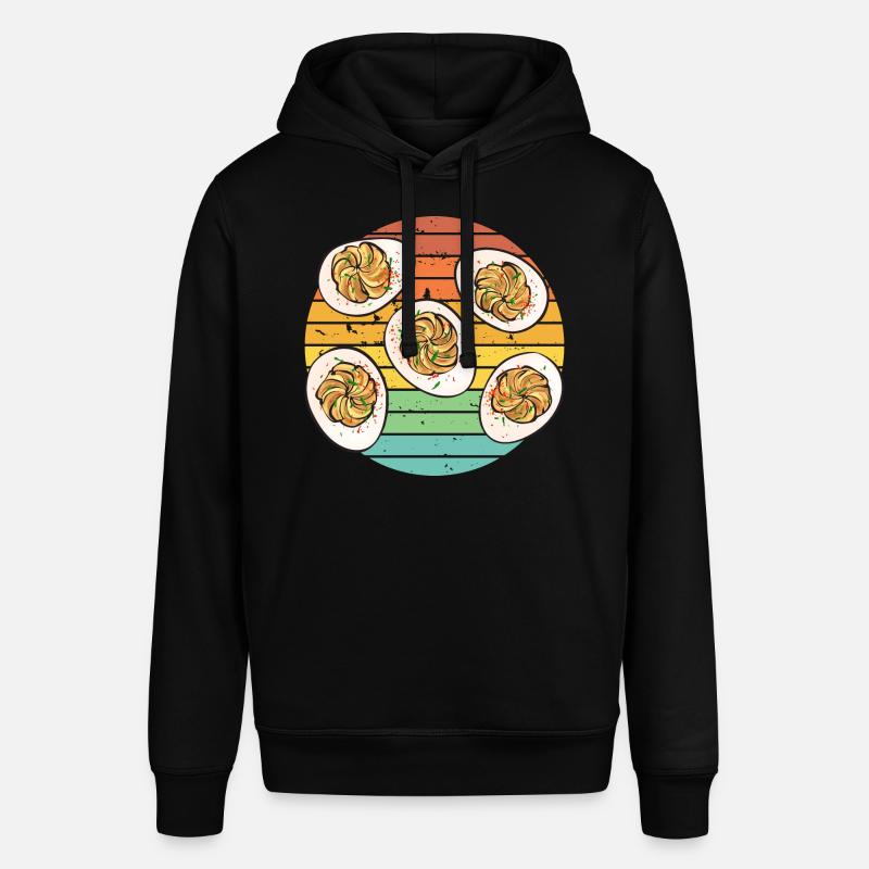 Gefüllte Eier Deviled Eggs - Stanley/Stella Unisex Hoodie SOUNDER - Schwarz