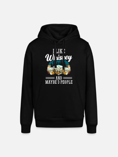 Schnapps Waiter Bar - Stanley/Stella SOUNDER Unisex Hoodie - black