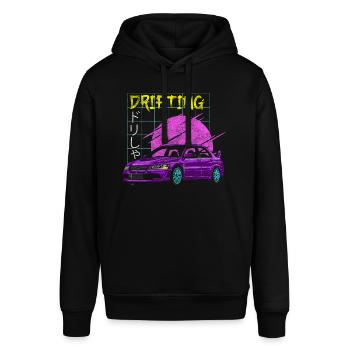 Drifting Tuning Vehicle Jdm - Stanley/Stella SOUNDER Unisex Hoodie - black - Front - Alina (178cm) & Michal (187cm)