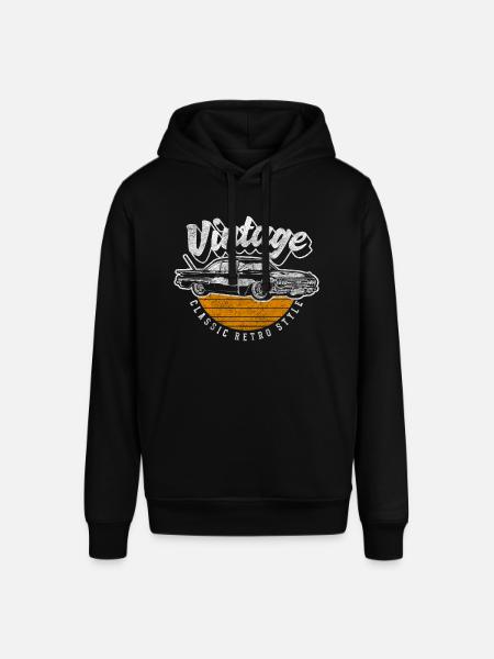 Auto Klassisch Oldschool - Stanley/Stella Unisex Hoodie SOUNDER - Schwarz