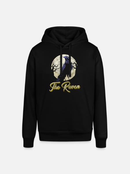 Krähe Nebelkrähe Wikinger Runen - Stanley/Stella Unisex Hoodie SOUNDER - Schwarz