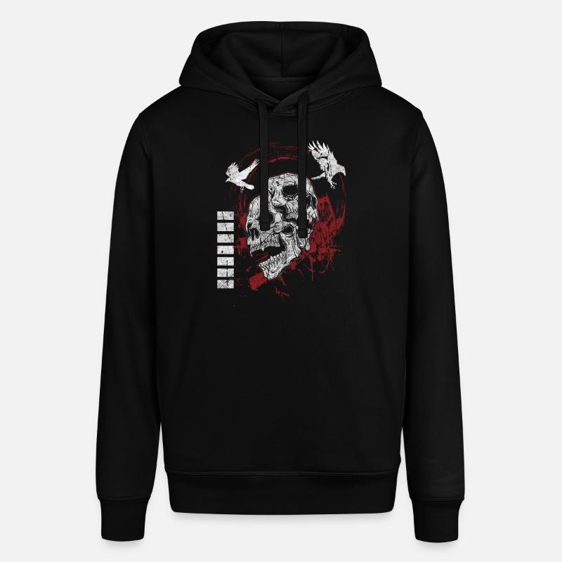 Tatouage Cool Raven Trash - Sweat à capuche SOUNDER Stanley/Stella Unisexe - noir