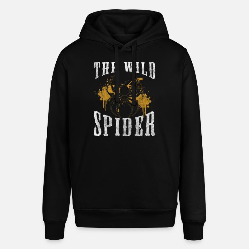 Toile d’araignée, arachnides, poison, peur - Sweat à capuche SOUNDER Stanley/Stella Unisexe - noir