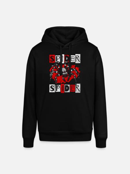 Spider's Web Prey Insect - Stanley/Stella SOUNDER Unisex Hoodie - black