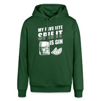 Alcohol Party Cocktail Liquor - Stanley/Stella SOUNDER Unisex Hoodie - bottle green - Front - Alina (178cm) & Michal (187cm)