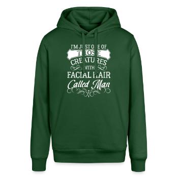 Männer Feiertag Fest - Stanley/Stella Unisex Hoodie SOUNDER - Flaschengrün - Vorne - Alina (178cm) & Michal (187cm)