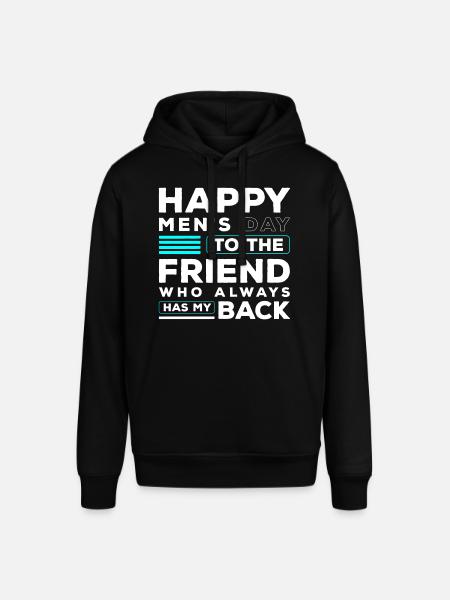 Mann Feier Bart Partner - Stanley/Stella Unisex Hoodie SOUNDER - Schwarz