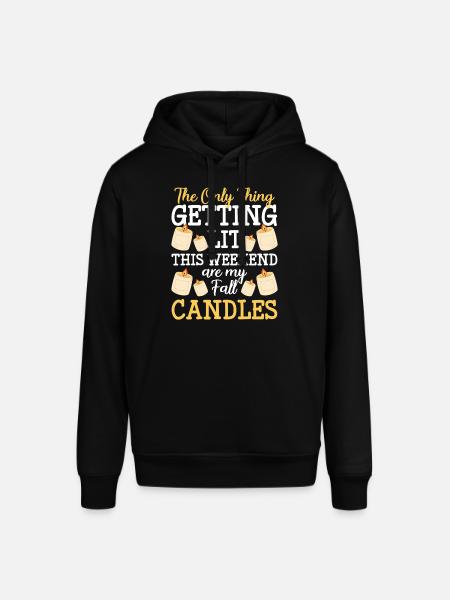 Candlelight Friendship Passion - Stanley/Stella SOUNDER Unisex Hoodie - black