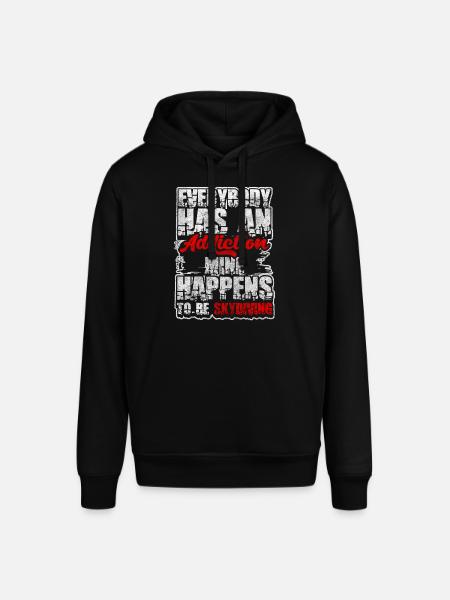 Skydiving Sky Altitude Pilot - Stanley/Stella SOUNDER Unisex Hoodie - black