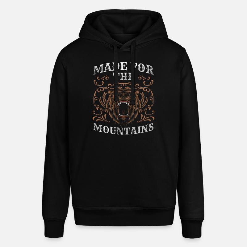 Bären Training Eisbär Jagd - Stanley/Stella Unisex Hoodie SOUNDER - Schwarz