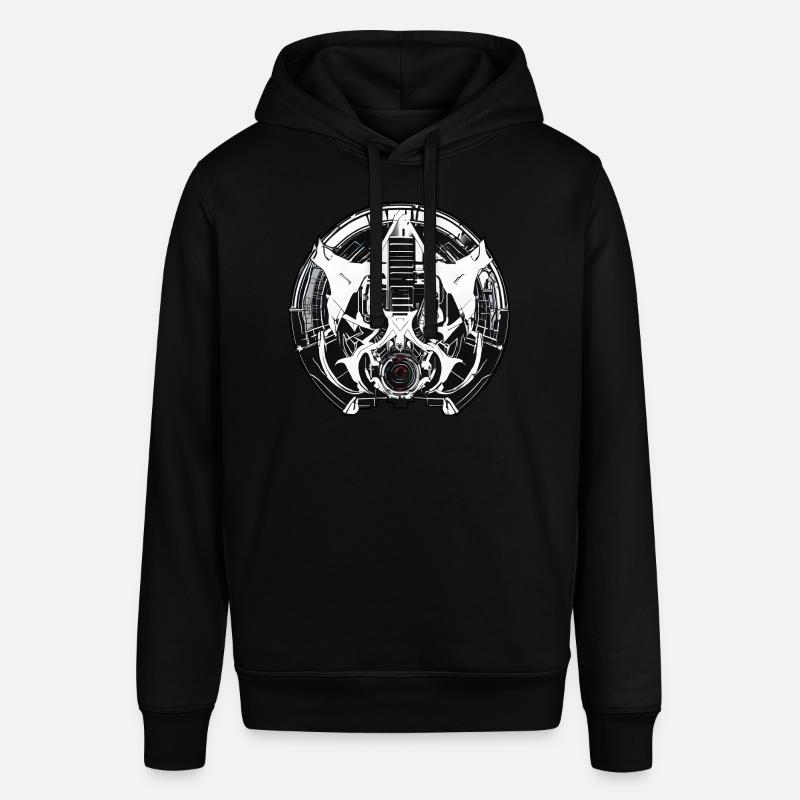 Techno Hardstyle Rays - Sweat à capuche SOUNDER Stanley/Stella Unisexe - noir