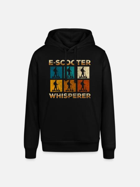 Rollerfahrer Zukunft Umwelt Speed - Stanley/Stella Unisex Hoodie SOUNDER - Schwarz