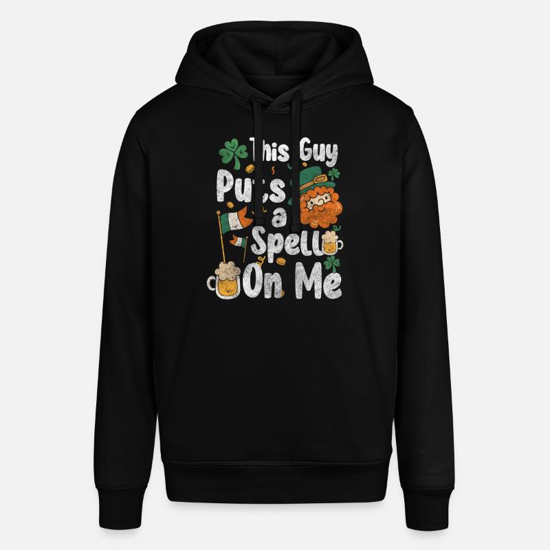 Île d’excursion en Irlande - Sweat à capuche SOUNDER Stanley/Stella Unisexe - noir