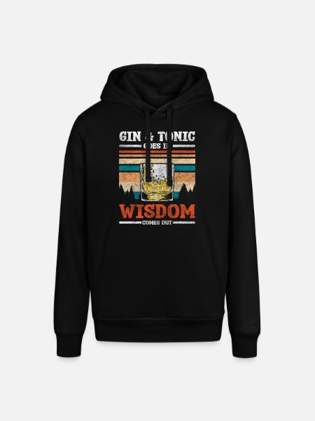 drinks enjoyment longsdrinks - Stanley/Stella SOUNDER Unisex Hoodie - black
