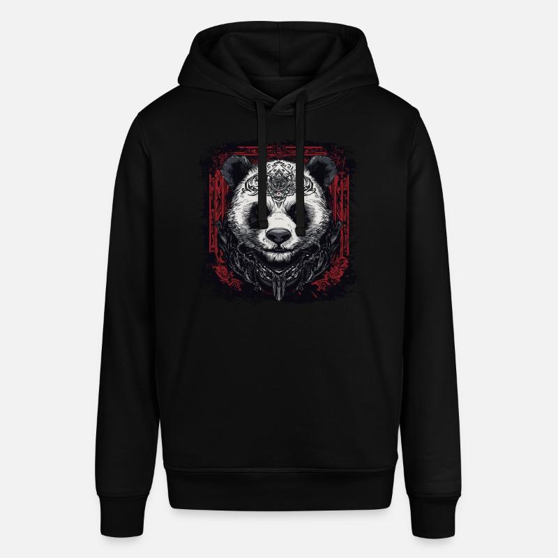 Cool Panda - Sweat à capuche SOUNDER Stanley/Stella Unisexe - noir