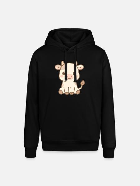 Mignon bébé vache - Sweat à capuche SOUNDER Stanley/Stella Unisexe - noir