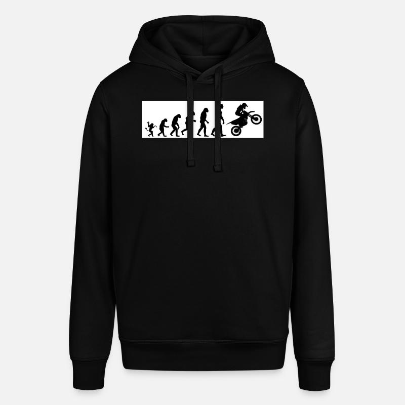 Evolution moto - Sweat à capuche SOUNDER Stanley/Stella Unisexe - noir