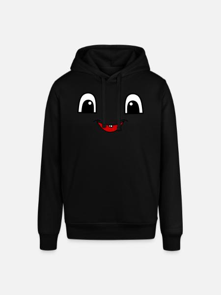 Cute face - Stanley/Stella SOUNDER Unisex Hoodie - black