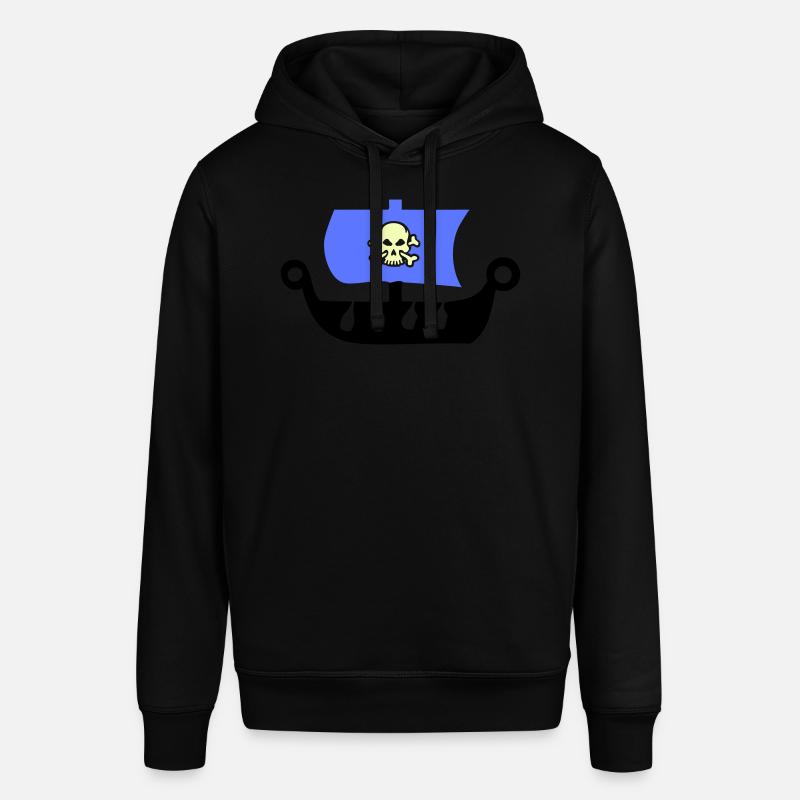 bateau pirate - Sweat à capuche SOUNDER Stanley/Stella Unisexe - noir