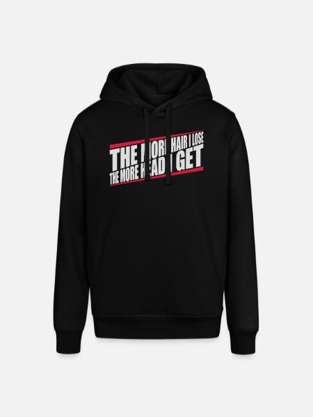I get more head - Stanley/Stella SOUNDER Unisex Hoodie - black