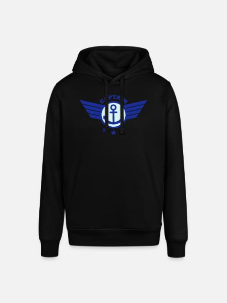Anchor Captain - Stanley/Stella SOUNDER Unisex Hoodie - black