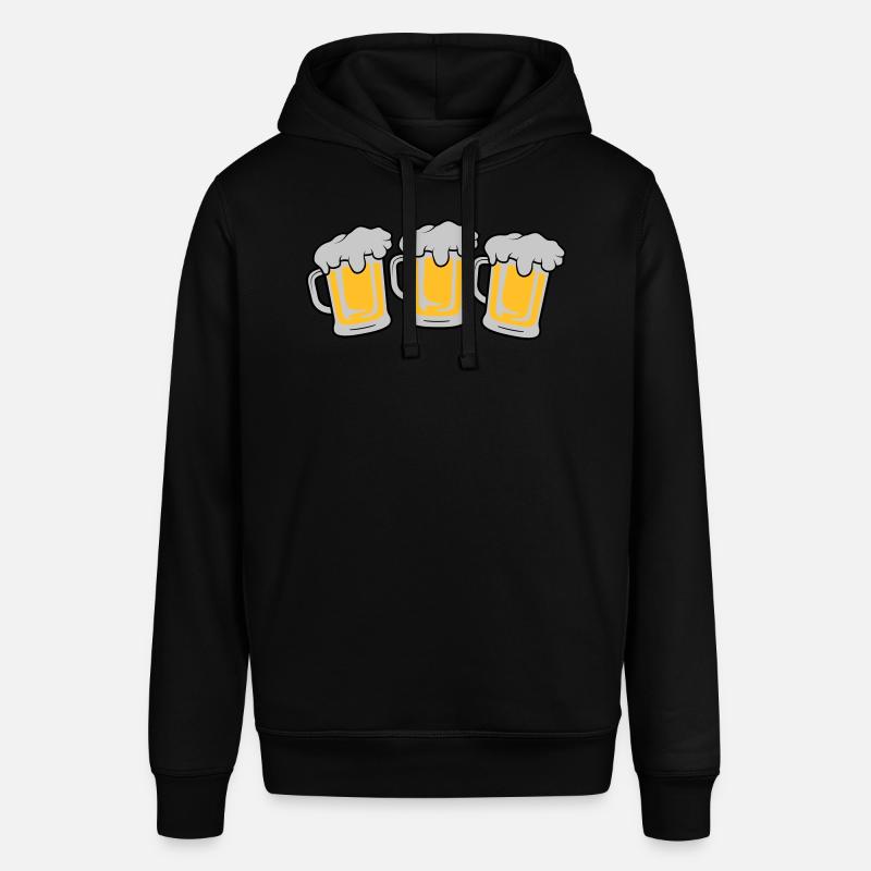 3 Maßkrug - Sweat à capuche SOUNDER Stanley/Stella Unisexe - noir
