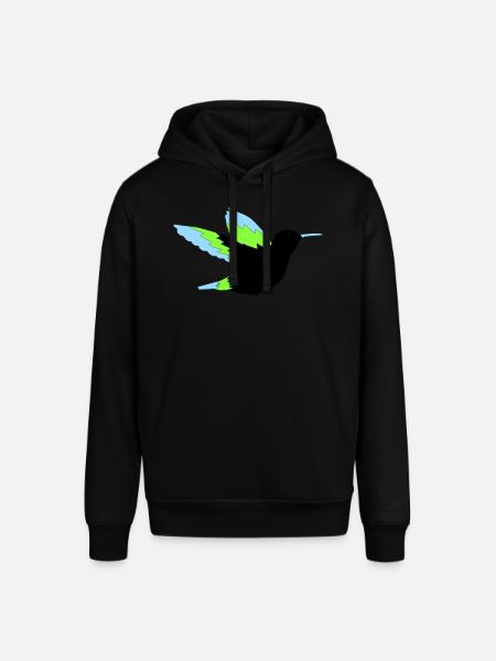 hummingbird - Stanley/Stella SOUNDER Unisex Hoodie - black