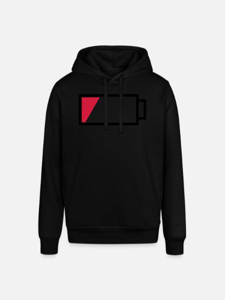 Battery empty - Stanley/Stella SOUNDER Unisex Hoodie - black