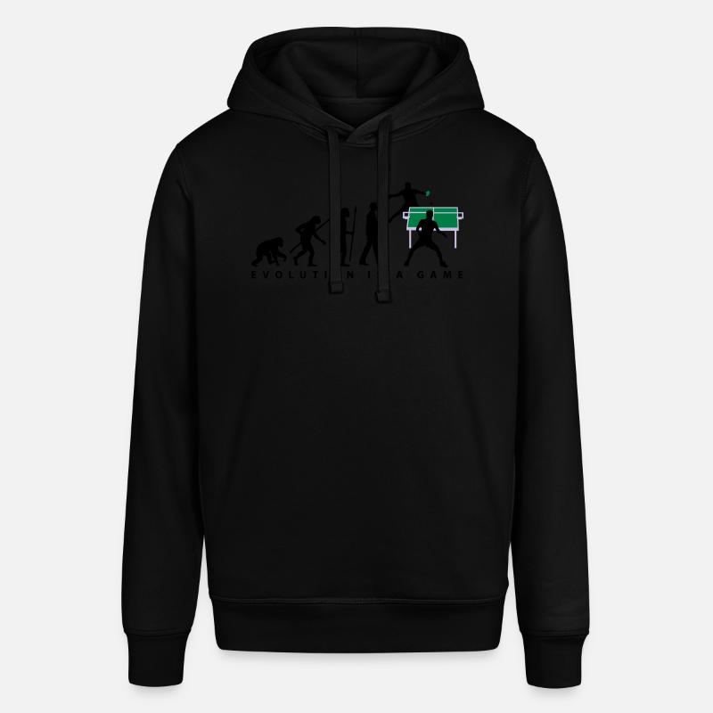 evolution_tischtennisspieler_102012_a_3c - Sweat à capuche SOUNDER Stanley/Stella Unisexe - noir