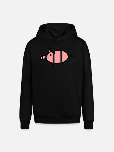 Pig - Stanley/Stella SOUNDER Unisex Hoodie - black
