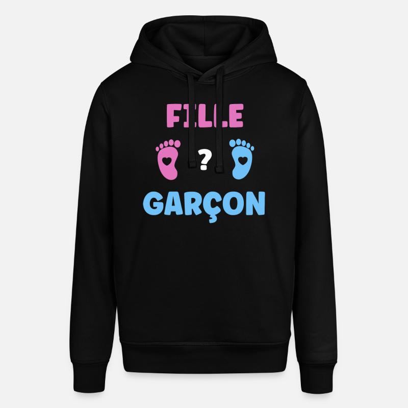 Fille ou garçon - Sweat à capuche SOUNDER Stanley/Stella Unisexe - noir