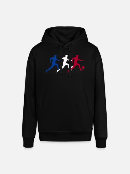fußball spieler france - Stanley/Stella Unisex Hoodie SOUNDER - Schwarz