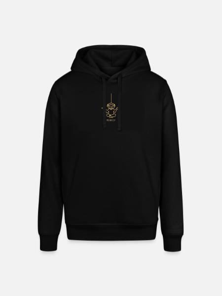Monkey - Stanley/Stella Unisex Hoodie SOUNDER - Schwarz