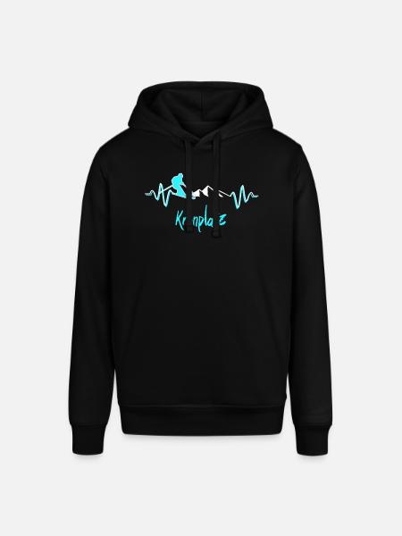 Skifahren Kronplatz - Stanley/Stella Unisex Hoodie SOUNDER - Schwarz