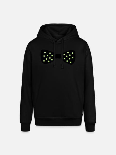 bow_tie - Stanley/Stella SOUNDER Unisex Hoodie - black