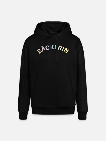 Bäckerin - Stanley/Stella Unisex Hoodie SOUNDER - Schwarz