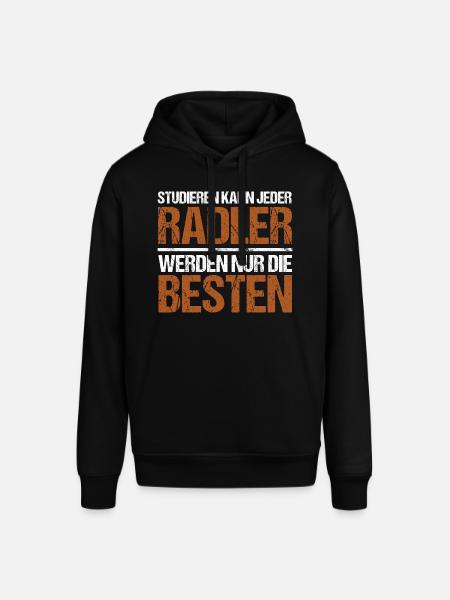 Vem som helst kan studera - Radler Edition - Luvtröja SOUNDER unisex från Stanley/Stella - svart