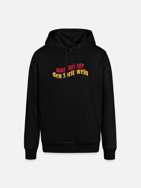 Spritzwein - Stanley/Stella Unisex Hoodie SOUNDER - Schwarz