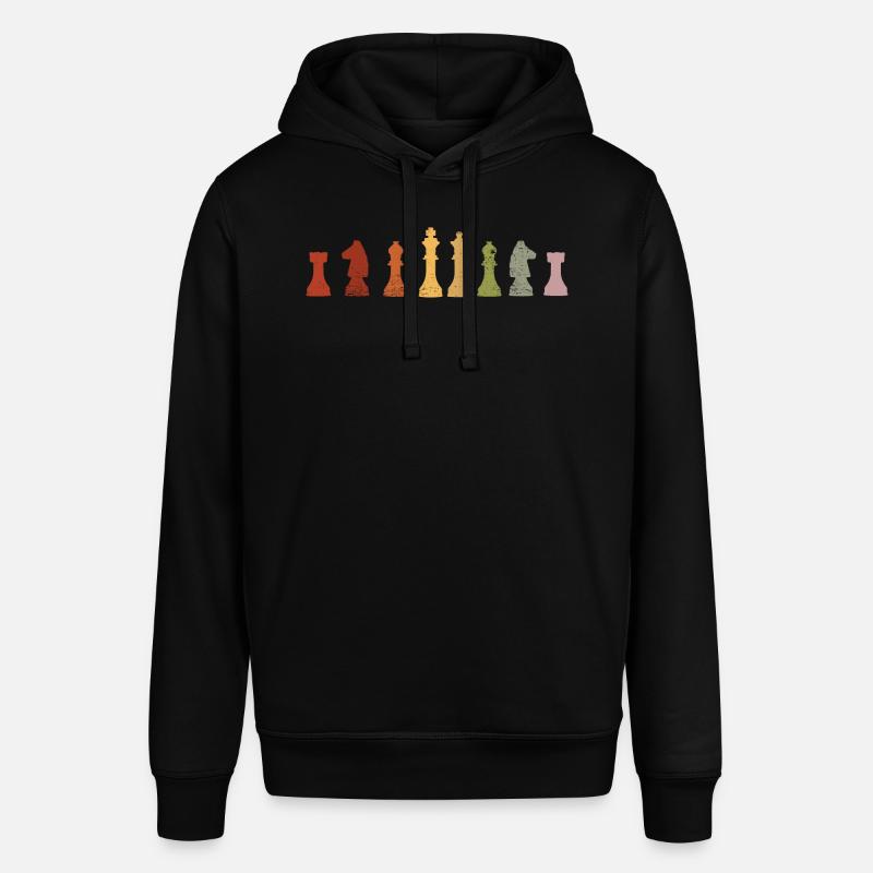 Jeu d’échecs Chess Retro - Sweat à capuche SOUNDER Stanley/Stella Unisexe - noir