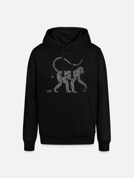 Bronko55 No.78 – Monkey - Stanley/Stella SOUNDER Unisex Hoodie - black
