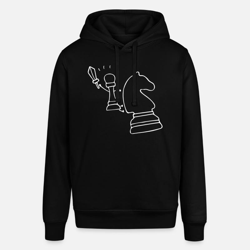 Chevalier de pion d’échecs - Sweat à capuche SOUNDER Stanley/Stella Unisexe - noir
