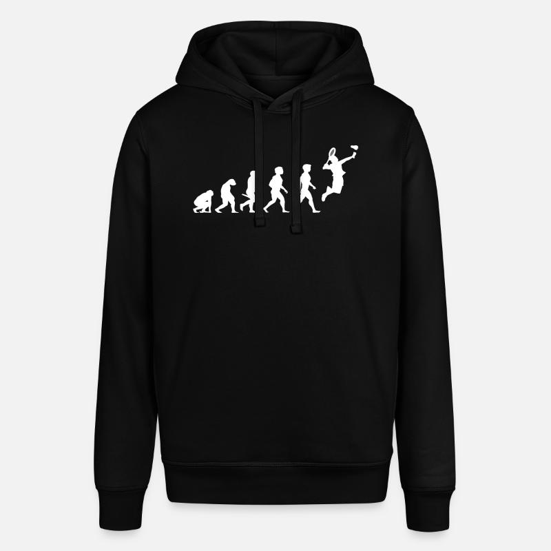 Evolution badminton shuttlecock shuttlecock player - Stanley/Stella SOUNDER Unisex Hoodie - black