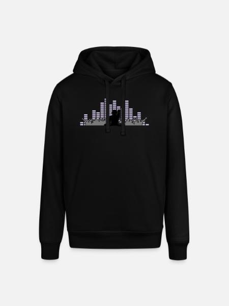 Musik - DJ Party - Stanley/Stella Unisex Hoodie SOUNDER - Schwarz