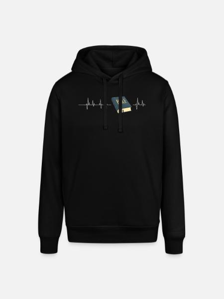 Bible bible God Frequency - Stanley/Stella SOUNDER Unisex Hoodie - black