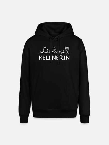 Lieblingskellnerin Kellnerin Serviererin Spruch - Stanley/Stella Unisex Hoodie SOUNDER - Schwarz