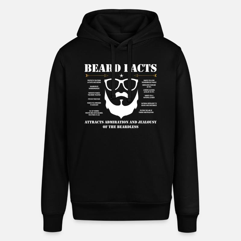 Bart Hipster Barbe Cadeau - Sweat à capuche SOUNDER Stanley/Stella Unisexe - noir